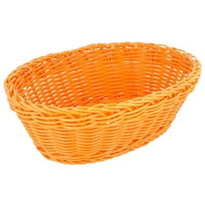 Garcia de Pou García de Pou 193.23 Cesta Simil- Mimbre Oval, 23 x 17 x 8 cm, Set de 12, Naranja Garcia de Pou García de Pou 193.23 Cesta Simil- Mimbre Oval, 23 x 17 x 8 cm, Set de 12, Naranja