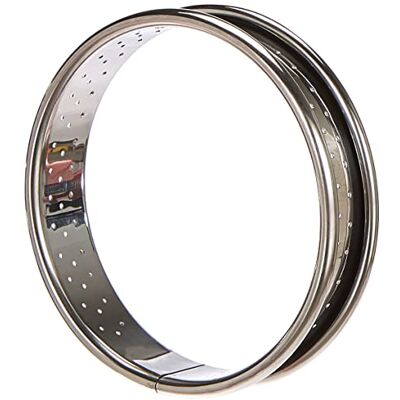 DE BUYER , Aro tarta perforado con borde alt. 2 cm,Diámetro 8 cm-3093.08 DE BUYER , Aro tarta perforado con borde alt. 2 cm,Diámetro 8 cm-3093.08