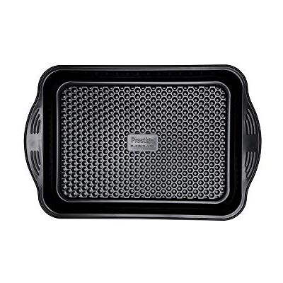 Prestige Aerolift Bandeja para asar (tamaño grande, acero al carbono) Prestige Aerolift Bandeja para asar (tamaño grande, acero al carbono)