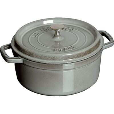 STAUB Cocotte Single pan Cacerola (Single pan, Gris, hierro fundido, 4,6 L, 26 cm, 5,5 kg) STAUB Cocotte Single pan Cacerola (Single pan, Gris, hierro fundido, 4,6 L, 26 cm, 5,5 kg)