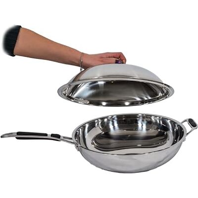 Casselin Wok con tapa 36cm Casselin Wok con tapa 36cm