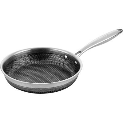 Florina Sartén de Acero Inoxidable (24 cm) I Robusta Sartén Induccion LE GOURMET I Estructura Hexagonal de 3 Capas I Sartén Antiadherente I Adecuada para Inducción, Gas y Cocina Eléctrica Florina Sartén de Acero Inoxidable (24 cm) I Robusta Sartén Induccion LE GOURMET I Estructura Hexagonal de 3 Capas I Sartén Antiadherente I Adecuada para Inducción, Gas y Cocina Eléctrica