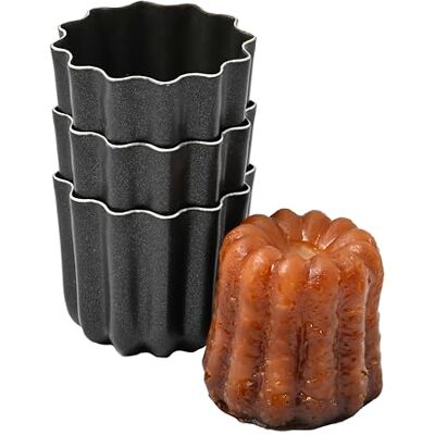 patisse -Juego de repostería de Aluminio, 55 mm, Color Negro patisse -Juego de repostería de Aluminio, 55 mm, Color Negro