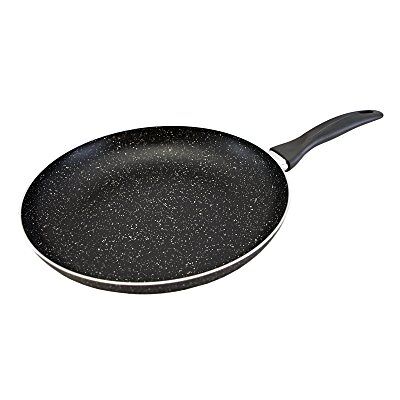 San Ignacio Sartén con Revestimiento en mármol, diámetro de 24 cm, Aluminio, Negro San Ignacio Sartén con Revestimiento en mármol, diámetro de 24 cm, Aluminio, Negro