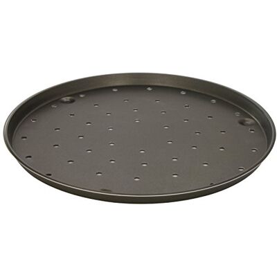 LACOR 67836 Molde Pizza Aluminio con Orificios 36 cm Negro LACOR 67836 Molde Pizza Aluminio con Orificios 36 cm Negro