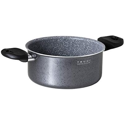Aeternum Trudi Revolution Cacerola con 2 Asas de 24 cm, Apta para Horno, Aluminio Aeternum Trudi Revolution Cacerola con 2 Asas de 24 cm, Apta para Horno, Aluminio