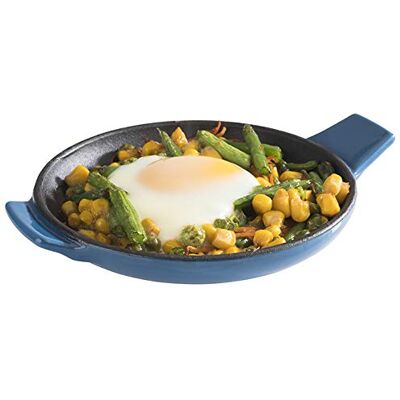APS 88226 CAST IRON Sartén para servir (13 x 2 cm, hierro fundido, esmaltada, interior: negro) APS 88226 CAST IRON Sartén para servir (13 x 2 cm, hierro fundido, esmaltada, interior: negro)