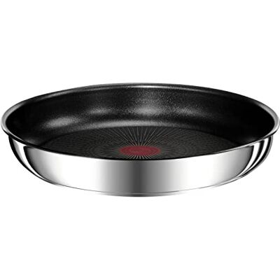 Tefal INGENIO Poele 28 cm, revetement antiadhésif, poignée vendue séparément, tous feux dont induction, fabriqué e Tefal INGENIO Poele 28 cm, revetement antiadhésif, poignée vendue séparément, tous feux dont induction, fabriqué e