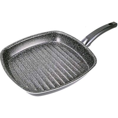 ALLUFLON parrilla, Aluminio, Negro, 28x28 cm ALLUFLON parrilla, Aluminio, Negro, 28x28 cm