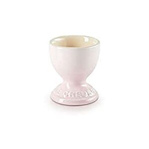 LE CREUSET Huevera de cerámica de gres, 0, 04 L, 9 g, Shell Pink, LE CREUSET Huevera de cerámica de gres, 0, 04 L, 9 g, Shell Pink,