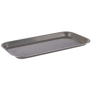 APS Bandeja para servir y decorar (26 x 13,5 cm, altura de 1,5 cm), diseño vintage de acero inoxidable envejecido APS Bandeja para servir y decorar (26 x 13,5 cm, altura de 1,5 cm), diseño vintage de acero inoxidable envejecido