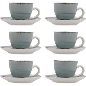Quid Vita Morning Set De 6 Tazas Con Platillo Cerámica 9cl Loza Apto Microondas Seque Los Platos Por Las Dos Caras Después De Cada Lavado Quid Vita Morning Set De 6 Tazas Con Platillo Cerámica 9cl Loza Apto Microondas Seque Los Platos Por Las Dos Caras Después De Cada Lavado