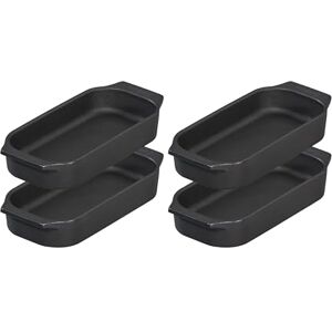 Enders ® Juego de 4 Cuencos para Tapas, Hierro Fundido esmaltado Macizo, distribución Uniforme del Calor y Almacenamiento, 4 x 9 x 19 x 3,5 cm # Enders ® Juego de 4 Cuencos para Tapas, Hierro Fundido esmaltado Macizo, distribución Uniforme del Calor y Almacenamiento, 4 x 9 x 19 x 3,5 cm #