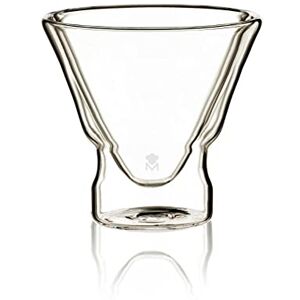 MasterPro Mixology Juego de Vasos de Cristal Transparente para Cóctel 230 ml Sistema de Doble Pared Aislante Térmico Aptos para Bebidas Calientes y Frías Libres de Tóxicos MasterPro Mixology Juego de Vasos de Cristal Transparente para Cóctel 230 ml Sistema de Doble Pared Aislante Térmico Aptos para Bebidas Calientes y Frías Libres de Tóxicos