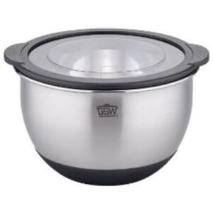 Cuenco de Servicio GSW Primo de Acero Inoxidable - Moderno, Apilable, 1,6L Cuenco de Servicio GSW Primo de Acero Inoxidable - Moderno, Apilable, 1,6L