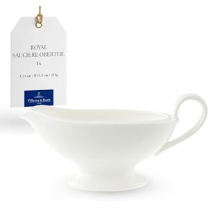 Villeroy & Boch Royal Salsera sin Fuente de 450 ml, Porcelana, Blanco, 35x35x3 cm Villeroy & Boch Royal Salsera sin Fuente de 450 ml, Porcelana, Blanco, 35x35x3 cm