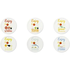 Excelsa - Juego de Platos para Pizza - Multicolor - 31.5 cm - Plates Excelsa - Juego de Platos para Pizza - Multicolor - 31.5 cm - Plates