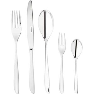 Sambonet Set di posate Leaf Inox para 6 personas - Juego de cubiertos Sambonet Set di posate Leaf Inox para 6 personas - Juego de cubiertos