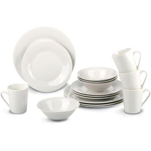 alpina Vajillas Completas 4 Personas Juego de platos y cuencos Vajilla de loza Platos llanos, platos de postre, cuencos y tazas Apto para microondas y lavavajillas Blanco alpina Vajillas Completas 4 Personas Juego de platos y cuencos Vajilla de loza Platos llanos, platos de postre, cuencos y tazas Apto para microondas y lavavajillas Blanco