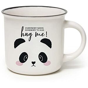 Legami -Taza Cup-puccino, Tema Panda, Porcelana New Bone China, Take a Break Collection, multicolor, 350 ml de Capacidad Legami -Taza Cup-puccino, Tema Panda, Porcelana New Bone China, Take a Break Collection, multicolor, 350 ml de Capacidad