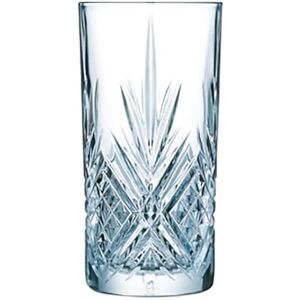 Arcoroc Vasos Altos Vidrio, 38 cl, 6 unidades, Transparente Arcoroc Vasos Altos Vidrio, 38 cl, 6 unidades, Transparente