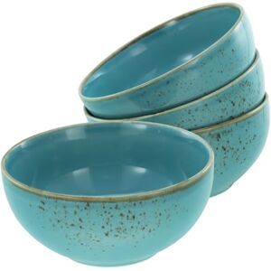 Creatable , , Serie Nature Collection Water, 4-teiliges Geschirrset für 4 Personen, Buddha Bowl aus Steinzeug, spülmaschinen- und mikrowellengeeignet, Qualitätsproduktion Creatable , , Serie Nature Collection Water, 4-teiliges Geschirrset für 4 Personen, Buddha Bowl aus Steinzeug, spülmaschinen- und mikrowellengeeignet, Qualitätsproduktion