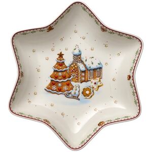 Villeroy & Boch Winter Bakery Delight Bol estrella med., pueblo de jengibre 24,5cm Villeroy & Boch Winter Bakery Delight Bol estrella med., pueblo de jengibre 24,5cm