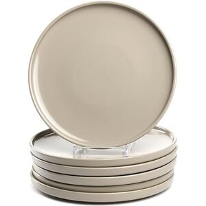 LEONARDO Roma Juego de Platos en Cerámica Beige - Set de 6 LEONARDO Roma Juego de Platos en Cerámica Beige - Set de 6