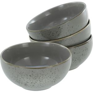 CreaTable Nature Collection - Cuenco y Plato - Gris CreaTable Nature Collection - Cuenco y Plato - Gris