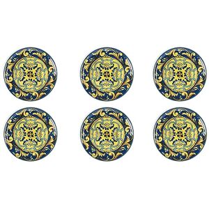 Set de 6 platos para pizza Trinacria de Excelsa - Estilo siciliano Set de 6 platos para pizza Trinacria de Excelsa - Estilo siciliano