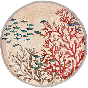 ROSE & TULIPANI MILANO Sea Life by Rose & Tulipani Rose and Tulipani-Set 2 platos de cena 100% melamina ROSE & TULIPANI MILANO Sea Life by Rose & Tulipani Rose and Tulipani-Set 2 platos de cena 100% melamina
