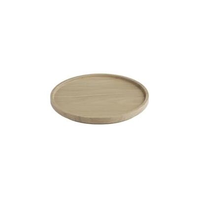 APS Plato THE GRID Madera de roble, Ø 16 cm, apilable APS Plato THE GRID Madera de roble, Ø 16 cm, apilable