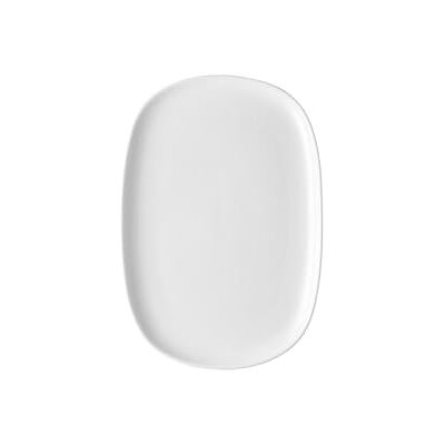 Alessi Itsumo Fuente Ovalada de Diseño, Uso Diario, Estética Minimalista, en Porcelana Blanca Alessi Itsumo Fuente Ovalada de Diseño, Uso Diario, Estética Minimalista, en Porcelana Blanca