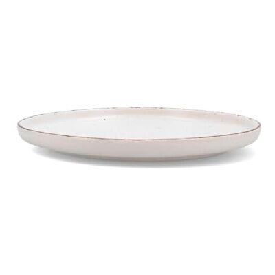 Quid Plato llano Duna de loza 26,5 x 2,8 cm Beige, Loza, formato redondo, acabado decorado, 26,5 x 2,8 cm, apilable, apto para microondas Quid Plato llano Duna de loza 26,5 x 2,8 cm Beige, Loza, formato redondo, acabado decorado, 26,5 x 2,8 cm, apilable, apto para microondas
