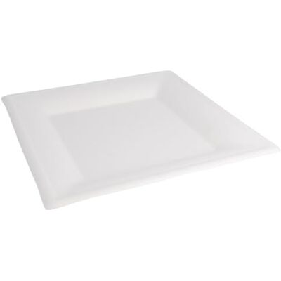 Garcia de Pou García de Pou 126.00 Bionic Platos Cuadrados, 26.2 x 26.2 cm, 50 unidades, Blanco Garcia de Pou García de Pou 126.00 Bionic Platos Cuadrados, 26.2 x 26.2 cm, 50 unidades, Blanco