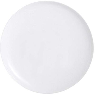 Luminarc Plato pizza de vidrio opal 32 cm Blanco, Vidrio opal, formato redondo, acabado brillo, 32 cm, apto para microondas, apto para frigorífico, fácil de limpiar Luminarc Plato pizza de vidrio opal 32 cm Blanco, Vidrio opal, formato redondo, acabado brillo, 32 cm, apto para microondas, apto para frigorífico, fácil de limpiar