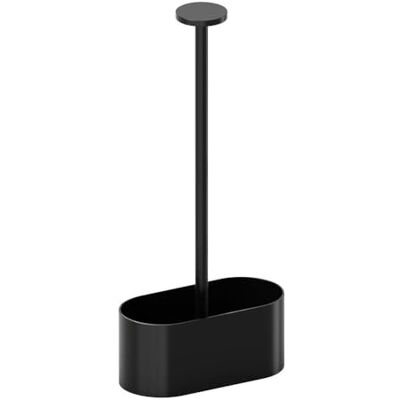 APS Menaje THE GRID Acero inoxidable negro, 14,5 x 7 cm, altura: 30 cm, base que protege los muebles APS Menaje THE GRID Acero inoxidable negro, 14,5 x 7 cm, altura: 30 cm, base que protege los muebles