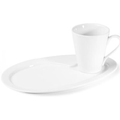 Holst Porzellan Heike Juego de 2 utensilios de cocina (porcelana, 31 x 20 x 11 cm, 2 unidades), color blanco Holst Porzellan Heike Juego de 2 utensilios de cocina (porcelana, 31 x 20 x 11 cm, 2 unidades), color blanco