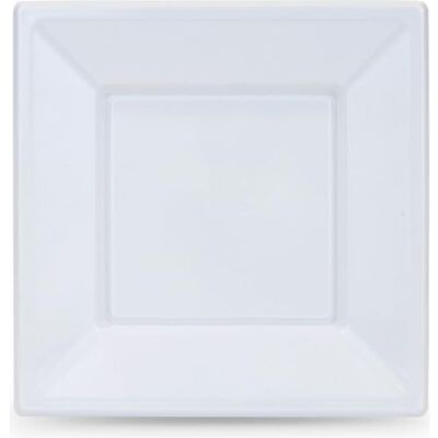 Algon Juego de 6 platos desechables platos desechables miden 18 cm resistentes y ecológicos, ideales para fiestas, eventos y reuniones Algon Juego de 6 platos desechables platos desechables miden 18 cm resistentes y ecológicos, ideales para fiestas, eventos y reuniones