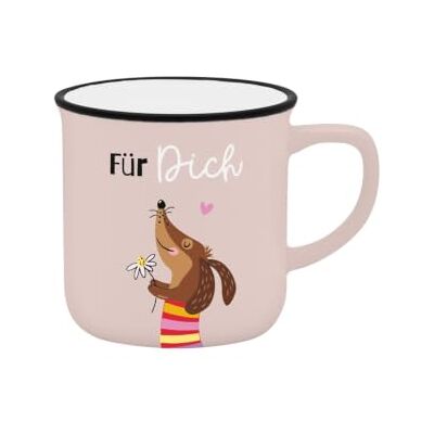 Sheepworld Taza de café espresso con diseño de perro salchicha Regalos con corazón de , siempre una buena idea para los seres queridos Sheepworld Taza de café espresso con diseño de perro salchicha Regalos con corazón de , siempre una buena idea para los seres queridos
