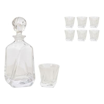 AlexandreHouse ESTUCHE 6 VASOS 280ML+BOTELLA 650ML VIDRIO AlexandreHouse ESTUCHE 6 VASOS 280ML+BOTELLA 650ML VIDRIO