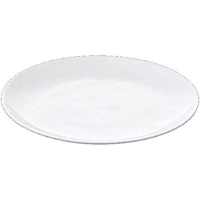 Wilmax Plato llano (porcelana, 28 cm), color blanco Wilmax Plato llano (porcelana, 28 cm), color blanco