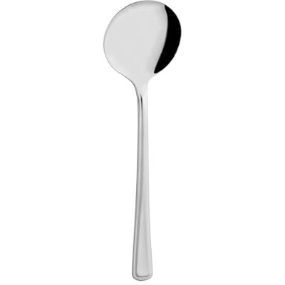 Grunwerg Silver Birch Cucharas para sopa, acero inoxidable 18/0, juego de 12 Grunwerg Silver Birch Cucharas para sopa, acero inoxidable 18/0, juego de 12