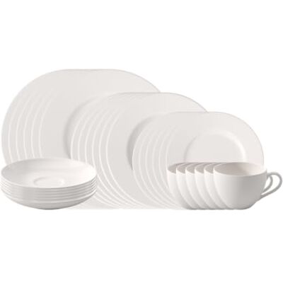 Juego de vajilla Basic White de Villeroy & Boch - 30 pzs, 750 ml Juego de vajilla Basic White de Villeroy & Boch - 30 pzs, 750 ml