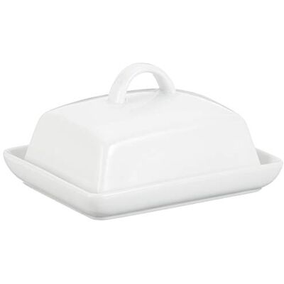 Axentia - Portaburro in porcellana - Rectangular - 250 g - Butter dish Axentia - Portaburro in porcellana - Rectangular - 250 g - Butter dish
