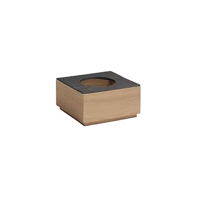 APS GN 1/6 Nevera portátil -VALO-, 17,6 x 16,2 cm, alt.: 9 cm, caja de madera de roble (aceitada), acumulador de frío de PE, inserto de EPP, placa de pizarra natural con recorte de Ø 10,5 cm APS GN 1/6 Nevera portátil -VALO-, 17,6 x 16,2 cm, alt.: 9 cm, caja de madera de roble (aceitada), acumulador de frío de PE, inserto de EPP, placa de pizarra natural con recorte de Ø 10,5 cm
