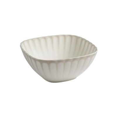APS Cuenco ARUMI Melamina, 25 x 25 x 11 cm, blanco/beige, 2,8 litros, apilable, apto para lavavajillas APS Cuenco ARUMI Melamina, 25 x 25 x 11 cm, blanco/beige, 2,8 litros, apilable, apto para lavavajillas