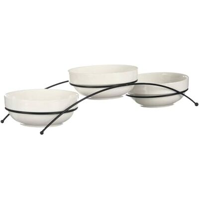 San Ignacio Set 3 bols porcelana blanca redondos 350 colección VESSIA San Ignacio Set 3 bols porcelana blanca redondos 350 colección VESSIA