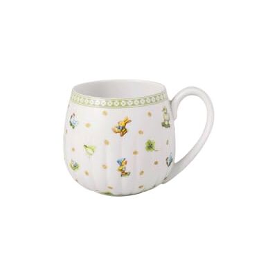 Villeroy & Boch – Easter Delight taza con asa, porcelana Premium, motivos nostálgicos de Pascua, detalles dorados, taza grande para té, cacao y variedades de café Villeroy & Boch – Easter Delight taza con asa, porcelana Premium, motivos nostálgicos de Pascua, detalles dorados, taza grande para té, cacao y variedades de café