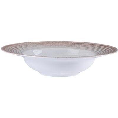 Tramontina Plato de Pasta Decorado Porcelana Atalaia 27 cm Tramontina Plato de Pasta Decorado Porcelana Atalaia 27 cm